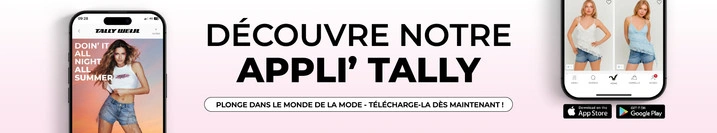 Télécharge l'application dès maintenant pour bénéficier d'offres exclusives et inspire-toi de nos looks incontournables. - TALLY WEiJL