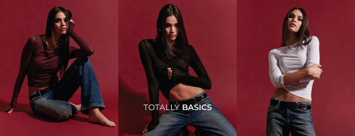 Discover Totally Basics by Tally Weijl, essential everyday pieces designed for easy styling, perfect fits, and versatile outfits you can wear on repeat.- TALLY WEiJL