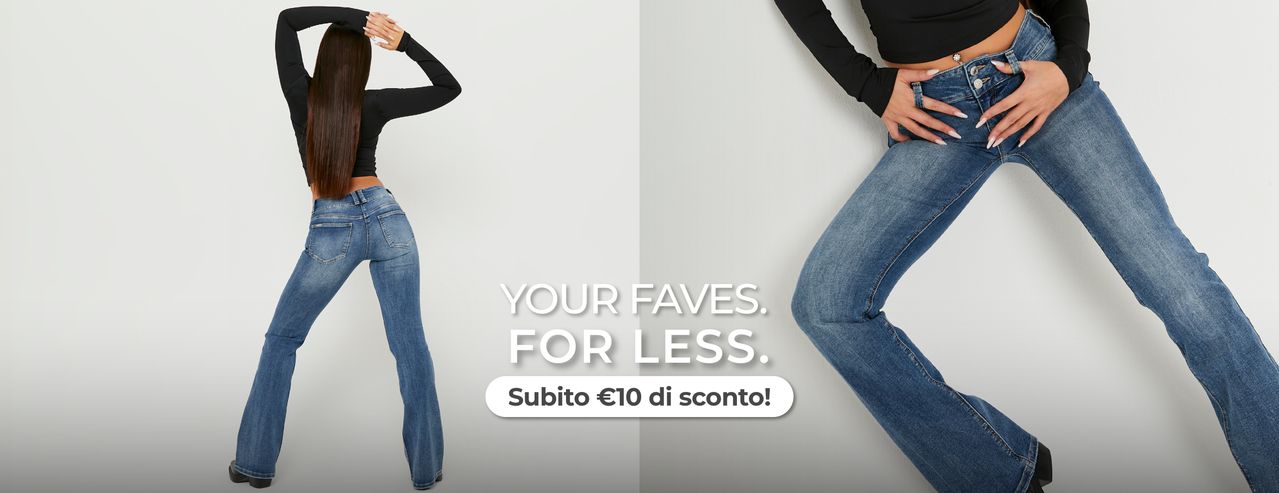 Scopri la selezione denim di Tally Weijl, con jeans e capi in denim di tendenza, pensati per look quotidiani facili e stilosi.