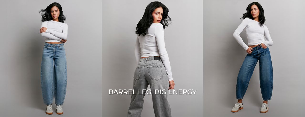 Explore Tally Weijl’s Denim selection, featuring on-trend jeans and denim styles designed for effortless everyday looks.