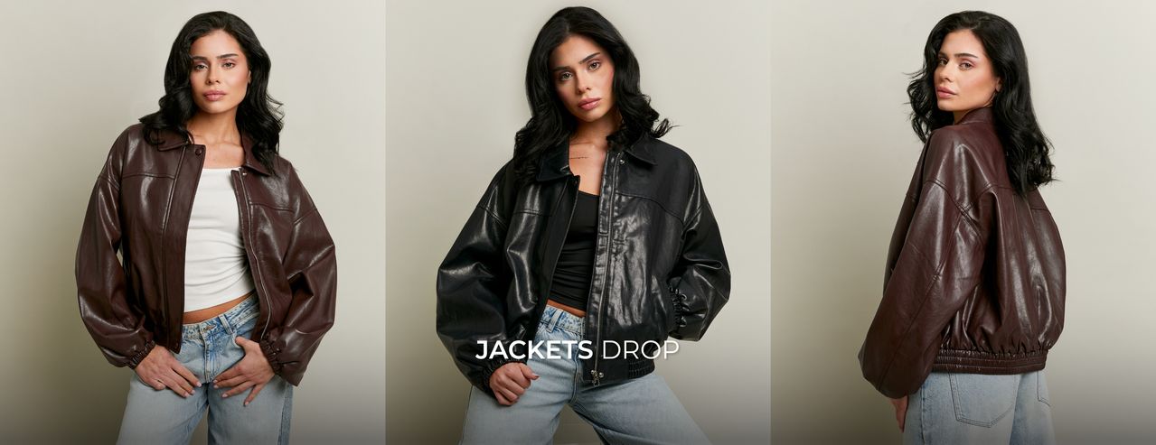 Discover trendy jackets with modern fits, perfect for layering and effortless everyday style.