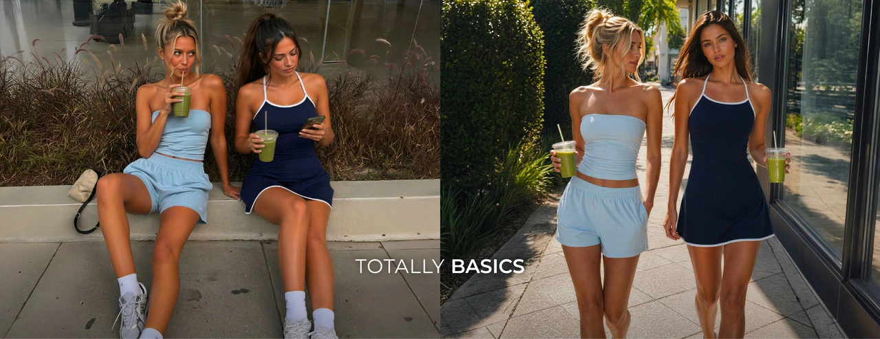 Discover Totally Basics by Tally Weijl, essential everyday pieces designed for easy styling, perfect fits, and versatile outfits you can wear on repeat.- TALLY WEiJL