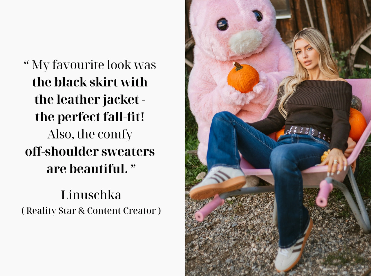 Explore our ambassador quote and outfit with chic fashion vibes stylish looks and true inspiration.- TALLY WEiJL