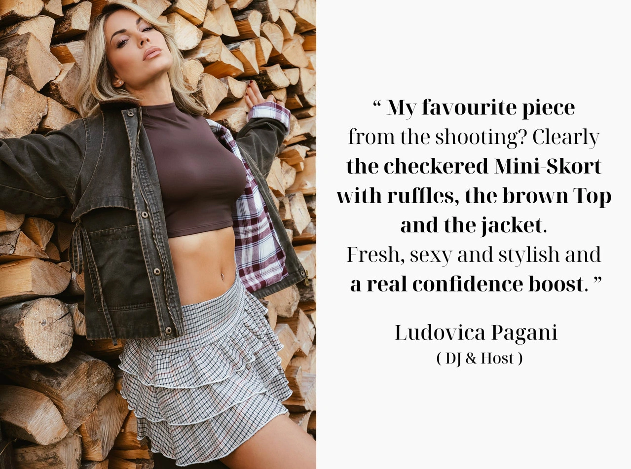 Explore our ambassador quote and outfit with chic fashion vibes stylish looks and true inspiration- TALLY WEiJL