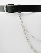 Belt with Chain Detail