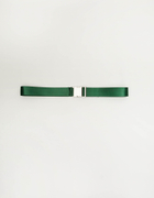 Green Safety Buckle-style Belt
