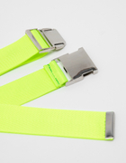 Neon Safety Buckle-style Belt