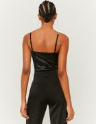 Black Sleeveless  Bodysuit