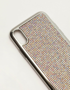 Rhinestone Encrusted Iphone X Case