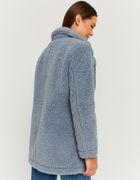 Blue Teddy Fur Coat