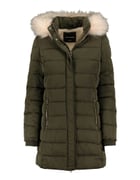fur lined puffer coat