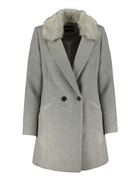 Straight Fit Double Breasted Coat 