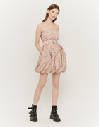 Mini Dress with Puff Skirt