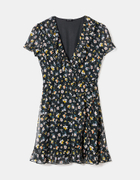 Floral Print Ruffle Wrap Dress | TALLY WEiJL Online Shop
