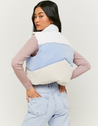 Colorblock Puffer Vest