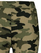 Camouflage Print Flare Leggings