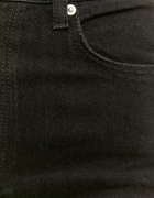 Pantalon Droit Taille Haute Noir