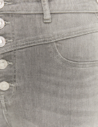 Jeans Skinny a Vita Bassa Grigi
