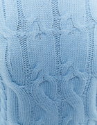 Maglione Collo Alto Blu