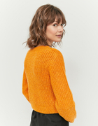 Gelber kurzer Pullover