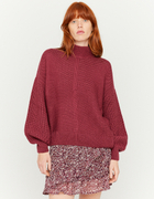 Roter Oversize Pullover