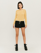 Yellow Jumper with Drawstring