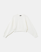 White  Basic Sweatshirt