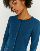 Blue Buttoned Top