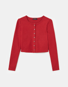 Red Buttoned Top