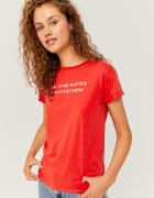 T-shirt Stampata Rossa