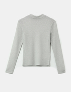 Grey Party Long Sleeves Top