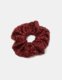 Scrunchie Bordeaux con Paillettes | TALLY WEiJL