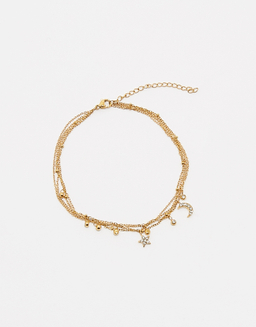 Set 4 cavigliere con pendenti | TALLY WEiJL