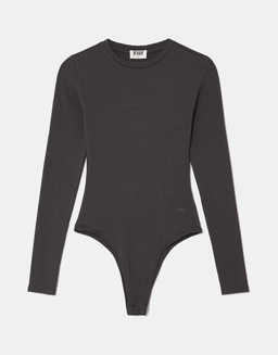 Grey Basic Bodysuit | TALLY WEiJL