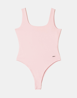 Pink Basic Bodysuit | TALLY WEiJL