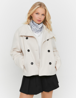 Veste Beige Boutonnée | TALLY WEiJL