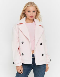 Manteau Rose Boutonné | TALLY WEiJL
