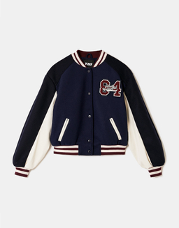 Blue Printed Jacket | TALLY WEiJL
