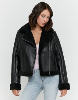 Giacca Aviator Nera | TALLY WEiJL