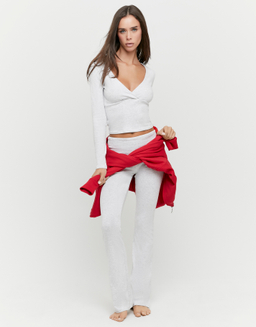 Graue Schlagleggings | TALLY WEiJL