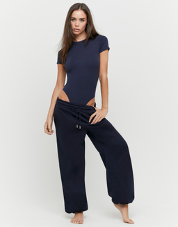 Blaue Basic Jogginghose | TALLY WEiJL