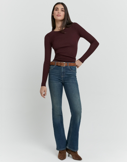 Jean Flare Bleu Foncé | TALLY WEiJL