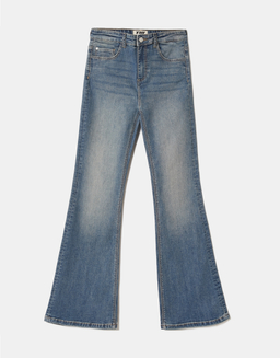 Light Blue Flare Jeans | TALLY WEiJL