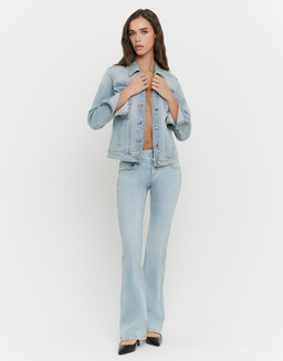 Blue Flare Jeans | TALLY WEiJL