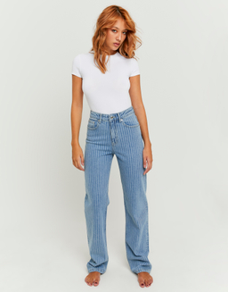 Jeans Straight Leg a Vita Alta | TALLY WEiJL
