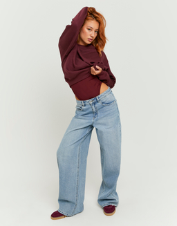 Mid Waist Skater Jeans | TALLY WEiJL