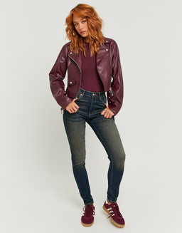Jean Skinny Bleu Foncé Taille Haute | TALLY WEiJL