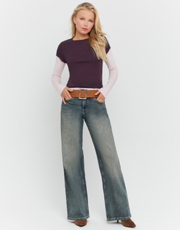Jean Wide Leg Bleu | TALLY WEiJL