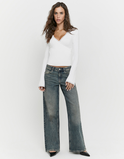 Jeans Wide Leg Blu | TALLY WEiJL