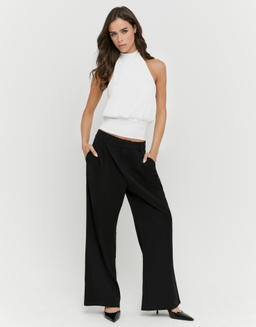 Pantaloni Neri a Gamba Dritta | TALLY WEiJL